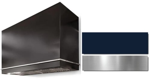 AGA Loge Series Classic Color Collection AH3654LGEINDBN - LOGE 36 Inch Wall Mount Range Hood in Front View