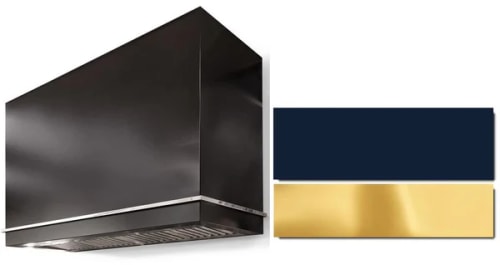 AGA Loge Series Classic Color Collection AH3654LGEINDPB - LOGE 36 Inch Wall Mount Range Hood in Front View