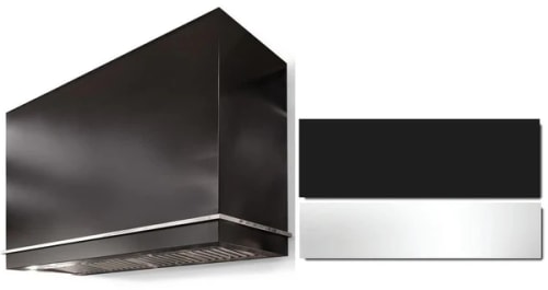 AGA Loge Series Classic Color Collection AH3654LGEMBLPC - LOGE 36 Inch Wall Mount Range Hood in Front View