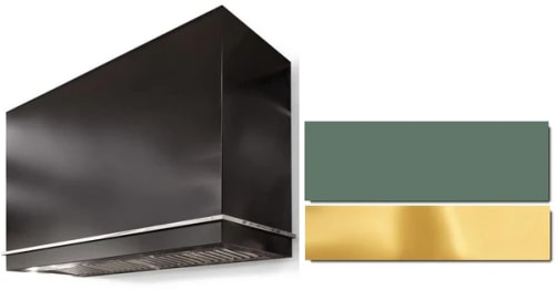 AGA Loge Series SoHo Collection AH3654LGEMGPB - LOGE 36 Inch Wall Mount Range Hood in Front View