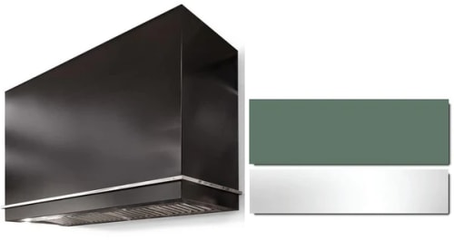 AGA Loge Series SoHo Collection AH3654LGEMGPC - LOGE 36 Inch Wall Mount Range Hood in Front View