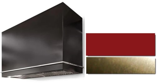 AGA Loge Series SoHo Collection AH3654LGEPCRAB - LOGE 36 Inch Wall Mount Range Hood in Front View