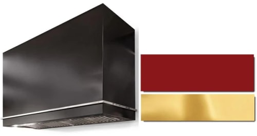 AGA Loge Series SoHo Collection AH3654LGEPCRPB - LOGE 36 Inch Wall Mount Range Hood in Front View