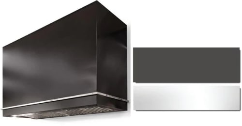 AGA Loge Series SoHo Collection AH3654LGESLTPC - LOGE 36 Inch Wall Mount Range Hood in Front View