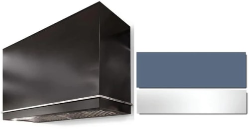AGA Loge Series SoHo Collection AH3654LGESTBPC - LOGE 36 Inch Wall Mount Range Hood in Front View