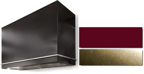 AGA Loge Series SoHo Collection AH4830LGECNBAB - LOGE 48 Inch Wall Mount Range Hood in Front View