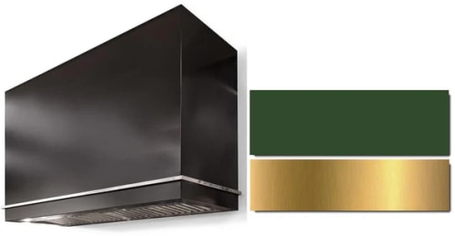 AGA Loge Series Classic Color Collection AH4830LGECWGBB - LOGE 48 Inch Wall Mount Range Hood in Front View
