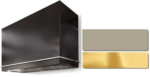 AGA Loge Series SoHo Collection AH4830LGEFWNPB - LOGE 48 Inch Wall Mount Range Hood in Front View