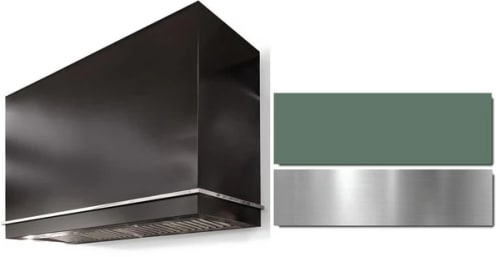 AGA Loge Series SoHo Collection AH4830LGEMGBN - LOGE 48 Inch Wall Mount Range Hood in Front View