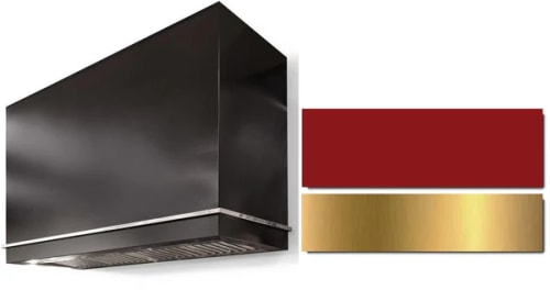 AGA Loge Series SoHo Collection AH4830LGEPCRBB - LOGE 48 Inch Wall Mount Range Hood in Front View
