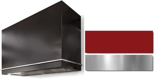 AGA Loge Series SoHo Collection AH4830LGEPCRBN - LOGE 48 Inch Wall Mount Range Hood in Front View