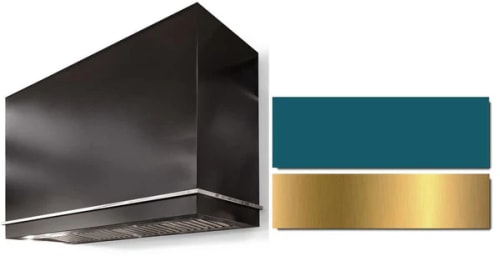 AGA Loge Series SoHo Collection AH4830LGESALBB - LOGE 48 Inch Wall Mount Range Hood in Front View