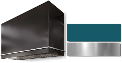 AGA Loge Series SoHo Collection AH4830LGESALBN - LOGE 48 Inch Wall Mount Range Hood in Front View