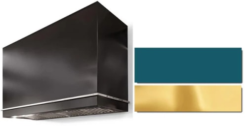 AGA Loge Series SoHo Collection AH4830LGESALPB - LOGE 48 Inch Wall Mount Range Hood in Front View