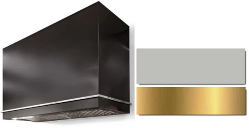 AGA SoHo Collection Classic Color Collection AH4830LGESSBB - LOGE 48 Inch Wall Mount Range Hood in Front View