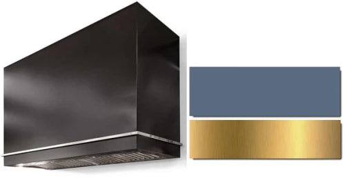 AGA Loge Series SoHo Collection AH4830LGESTBBB - LOGE 48 Inch Wall Mount Range Hood in Front View