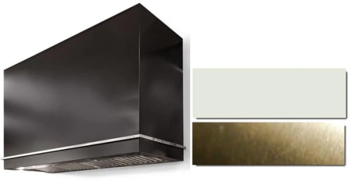 AGA Loge Series Classic Color Collection AH4830LGEWHTAB - LOGE 48 Inch Wall Mount Range Hood in Front View