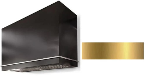 AGA Loge Series Classic Color Collection AH4842LGEBLKBB - LOGE 48 Inch Wall Mount Range Hood in Front View