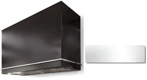 AGA Loge Series Classic Color Collection AH4842LGEBLKPC - LOGE 48 Inch Wall Mount Range Hood in Front View