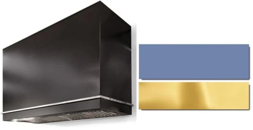 AGA Loge Series SoHo Collection AH4842LGECBBPB - LOGE 48 Inch Wall Mount Range Hood in Front View