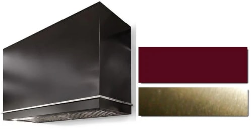 AGA Loge Series SoHo Collection AH4842LGECNBAB - LOGE 48 Inch Wall Mount Range Hood in Front View