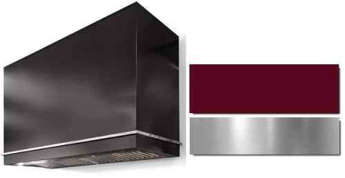 AGA Loge Series SoHo Collection AH4842LGECNBBN - LOGE 48 Inch Wall Mount Range Hood in Front View