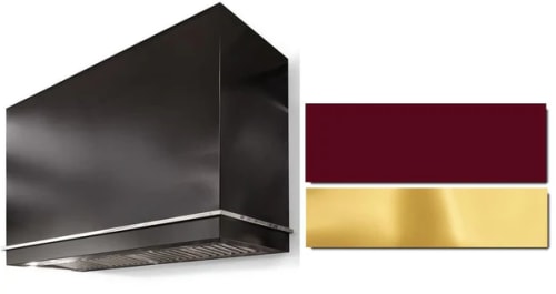 AGA Loge Series SoHo Collection AH4842LGECNBPB - LOGE 48 Inch Wall Mount Range Hood in Front View