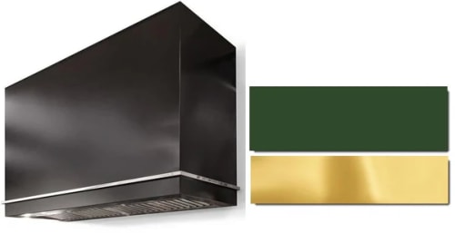 AGA Loge Series Classic Color Collection AH4842LGECWGPB - LOGE 48 Inch Wall Mount Range Hood in Front View