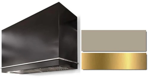 AGA Loge Series SoHo Collection AH4842LGEFWNBB - LOGE 48 Inch Wall Mount Range Hood in Front View