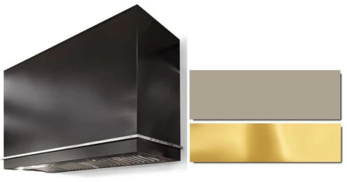 AGA Loge Series SoHo Collection AH4842LGEFWNPB - LOGE 48 Inch Wall Mount Range Hood in Front View