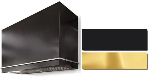 AGA Loge Series Classic Color Collection AH4842LGEMBLPB - LOGE 48 Inch Wall Mount Range Hood in Front View