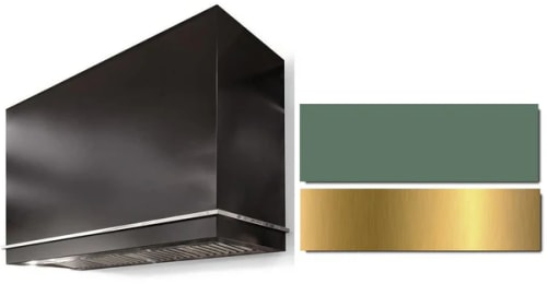 AGA Loge Series SoHo Collection AH4842LGEMGBB - LOGE 48 Inch Wall Mount Range Hood in Front View