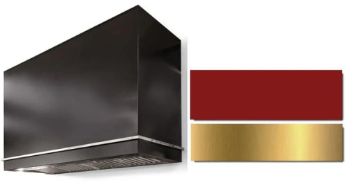 AGA Loge Series SoHo Collection AH4842LGEPCRBB - LOGE 48 Inch Wall Mount Range Hood in Front View