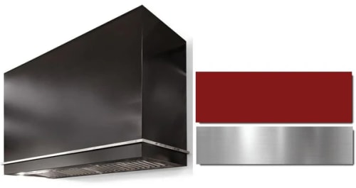 AGA Loge Series SoHo Collection AH4842LGEPCRBN - LOGE 48 Inch Wall Mount Range Hood in Front View
