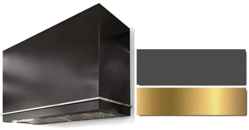 AGA Loge Series SoHo Collection AH4842LGESLTBB - LOGE 48 Inch Wall Mount Range Hood in Front View