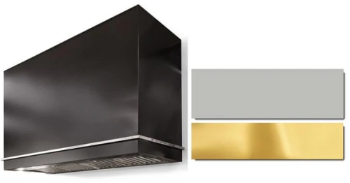AGA Loge Series Classic Color Collection AH4842LGESSPB - LOGE 48 Inch Wall Mount Range Hood in Front View