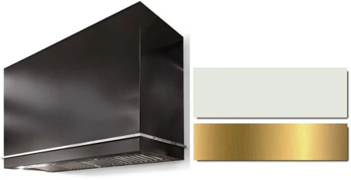 AGA Loge Series Classic Color Collection AH4842LGEWHTBB - LOGE 48 Inch Wall Mount Range Hood in Front View