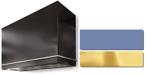 AGA Loge Series SoHo Collection AH4854LGECBBPB - LOGE 48 Inch Wall Mount Range Hood in Front View