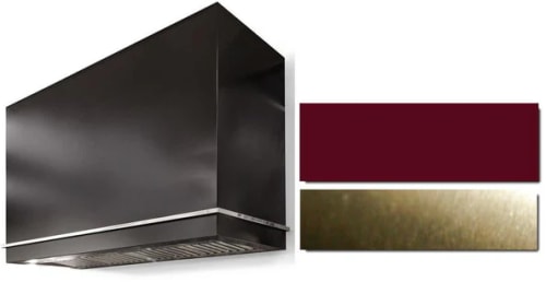 AGA Loge Series SoHo Collection AH4854LGECNBAB - LOGE 48 Inch Wall Mount Range Hood in Front View