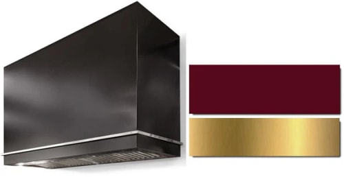 AGA Loge Series SoHo Collection AH4854LGECNBBB - LOGE 48 Inch Wall Mount Range Hood in Front View
