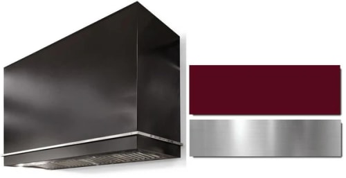 AGA Loge Series SoHo Collection AH4854LGECNBBN - LOGE 48 Inch Wall Mount Range Hood in Front View