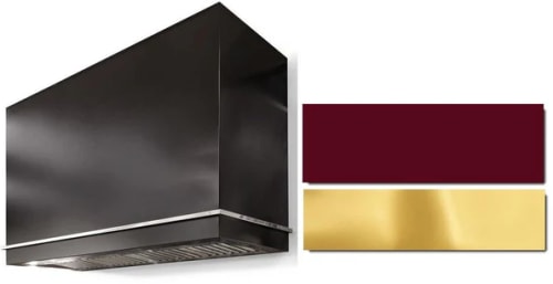 AGA Loge Series SoHo Collection AH4854LGECNBPB - LOGE 48 Inch Wall Mount Range Hood in Front View