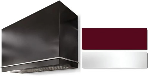 AGA Loge Series SoHo Collection AH4854LGECNBPC - LOGE 48 Inch Wall Mount Range Hood in Front View