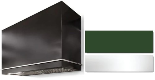AGA Loge Series Classic Color Collection AH4854LGECWGPC - LOGE 48 Inch Wall Mount Range Hood in Front View