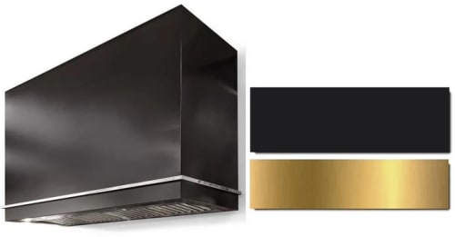 AGA Loge Series Classic Color Collection AH4854LGEMBLBB - LOGE 48 Inch Wall Mount Range Hood in Front View