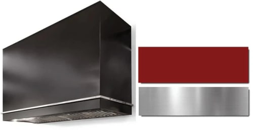 AGA Loge Series SoHo Collection AH4854LGEPCRBN - LOGE 48 Inch Wall Mount Range Hood in Front View