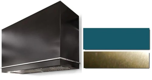 AGA Loge Series SoHo Collection AH4854LGESALAB - LOGE 48 Inch Wall Mount Range Hood in Front View