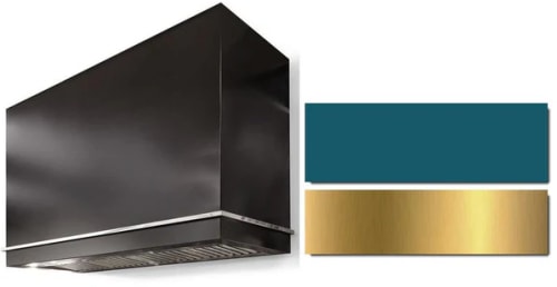 AGA Loge Series SoHo Collection AH4854LGESALBB - LOGE 48 Inch Wall Mount Range Hood in Front View