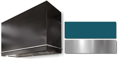 AGA Loge Series SoHo Collection AH4854LGESALBN - LOGE 48 Inch Wall Mount Range Hood in Front View