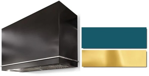 AGA Loge Series SoHo Collection AH4854LGESALPB - LOGE 48 Inch Wall Mount Range Hood in Front View